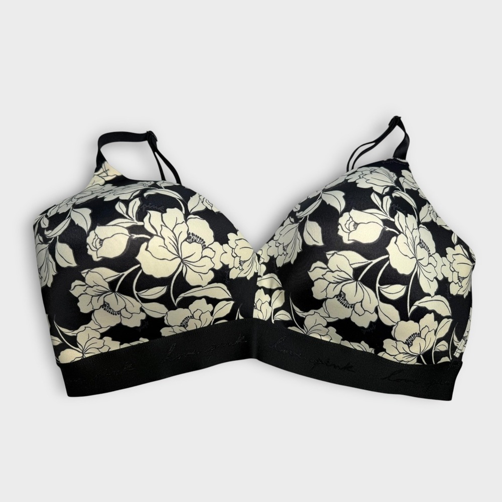 NEW Victoria's Secret PINK Wear Everywhere Wireless Lightly Lined Bra NWT 38DD E